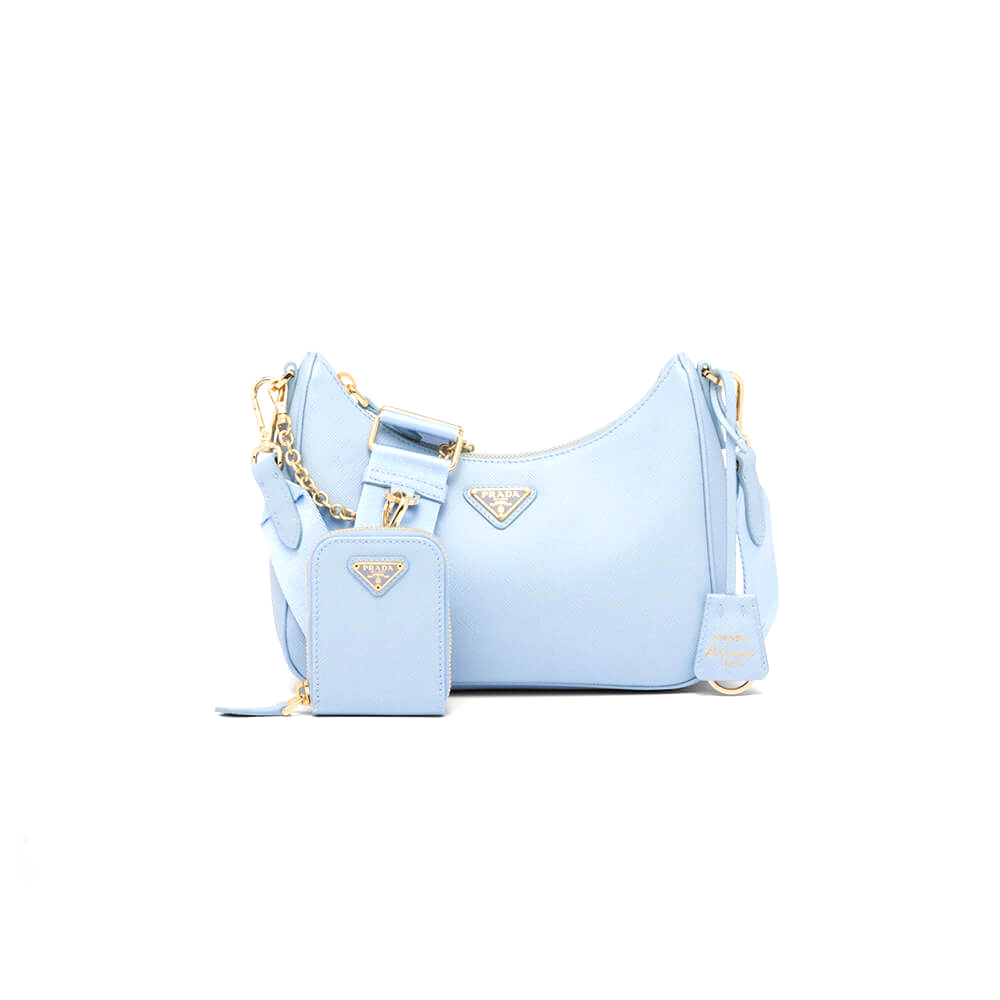 Pra*a re-edition 2005 saffiano leather bag