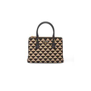 Pra*a galleria saffiano leather mini-bag