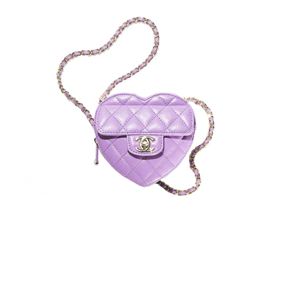 Ch*el 22s heart bag