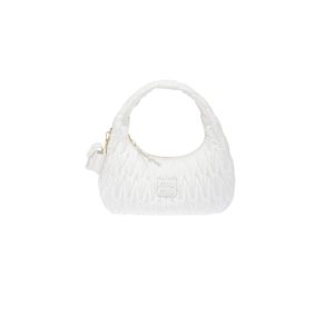 Matelasse nappa leather top-handle bag