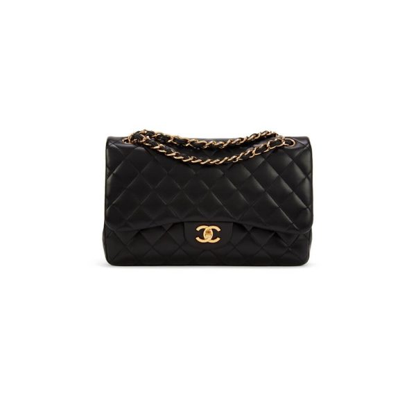 Ch*el classic double flap jumbo