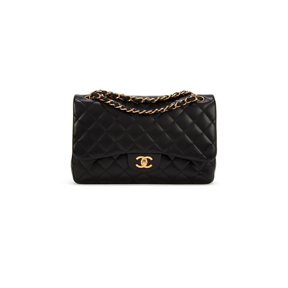 Ch*el classic double flap jumbo