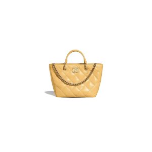Ch*el mini flap with top handle