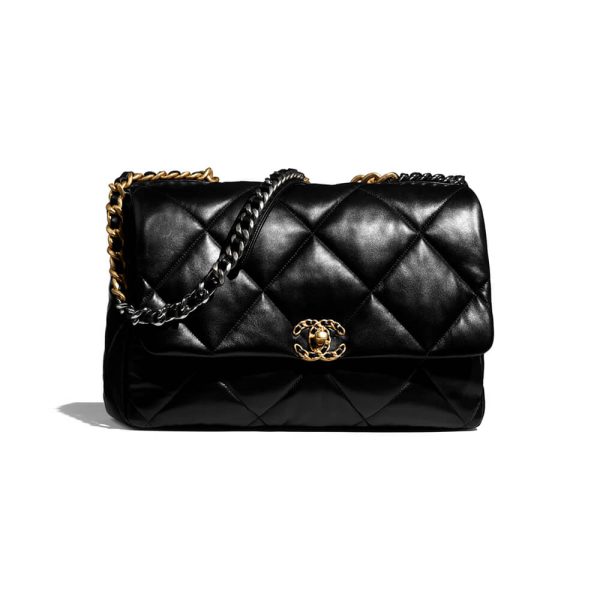 Ch*el 19 maxi handbag