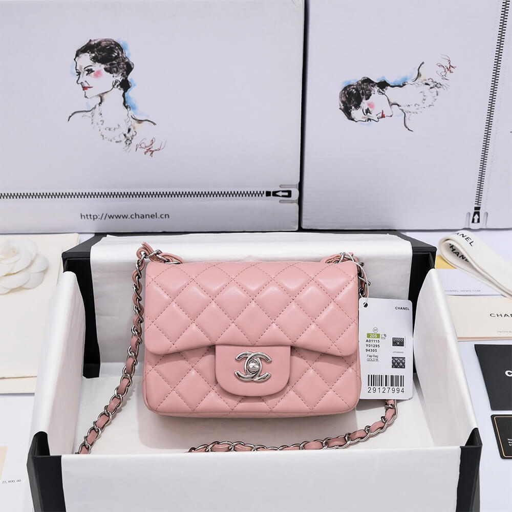 Ch*el mini flap bag