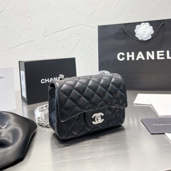 Ch*el mini flap bag