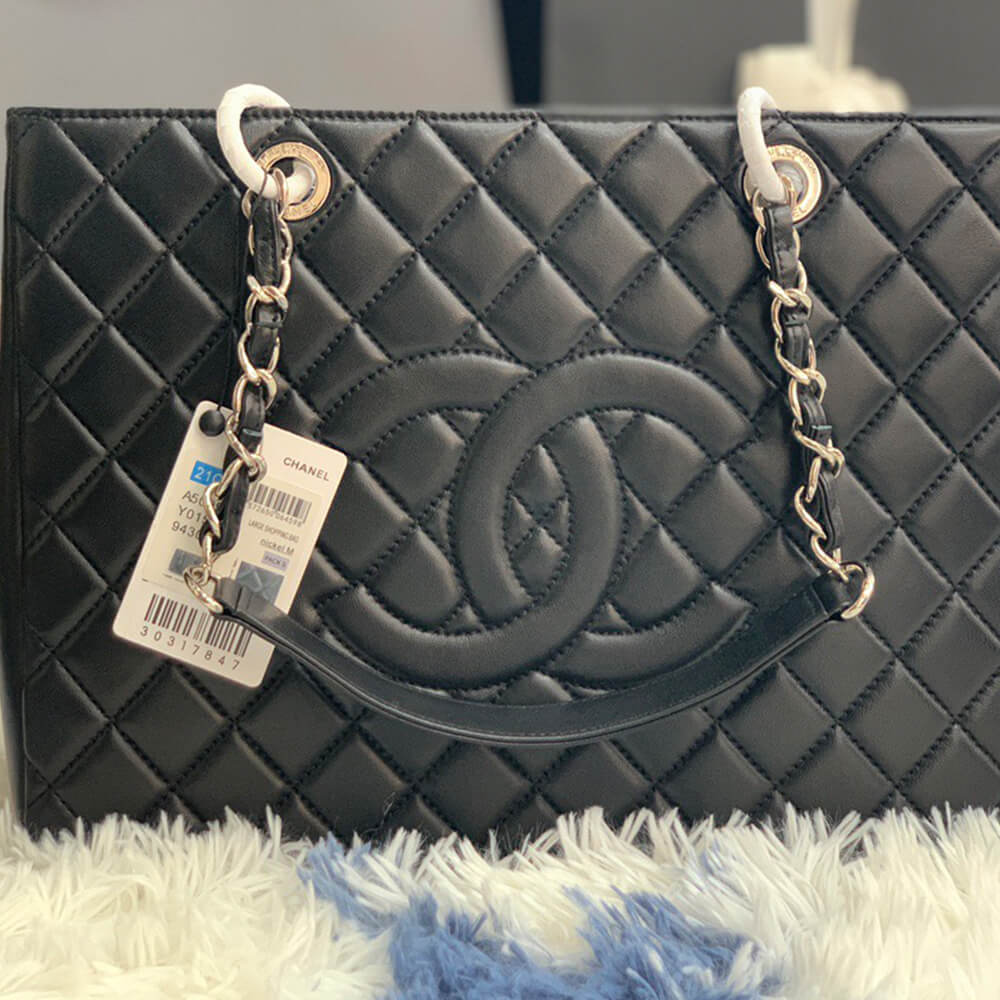 Ch*el grand shopping tote