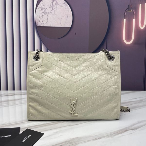 YSL NIKI SHOPPING IN VINTAGE LEATHER