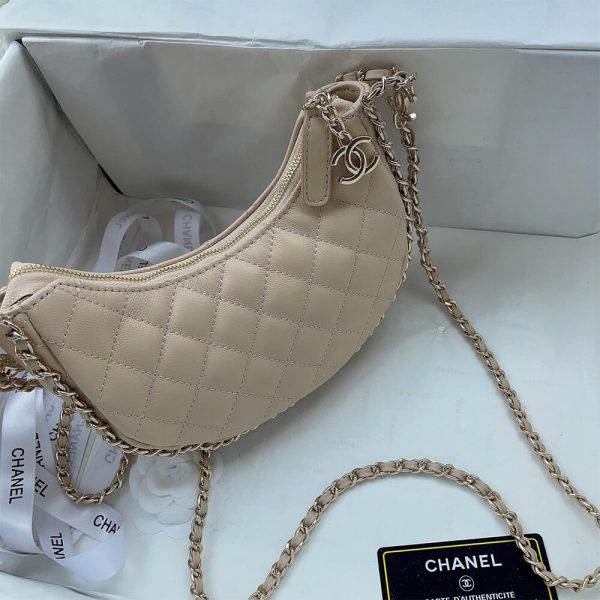 Ch*el small hobo bag