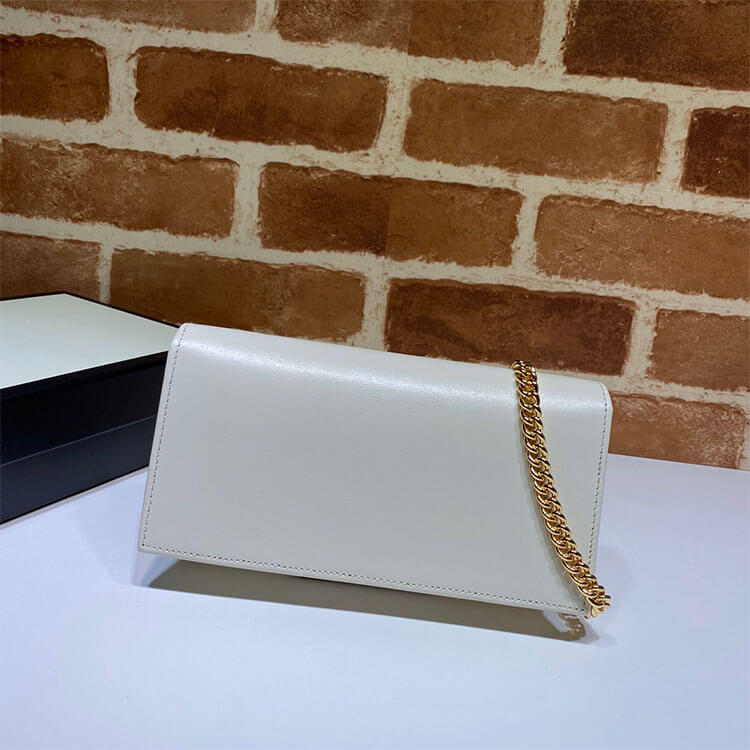G*u*i horsebit 1955 wallet with chain