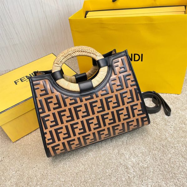 F**di small runaway shopper bag