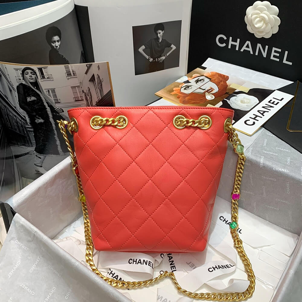 Ch*el drawstring bag