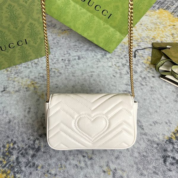 gg marmont matelasse leather S*per mini bag