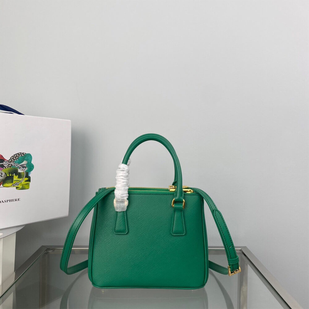 Pra*a galleria saffiano leather mini-bag