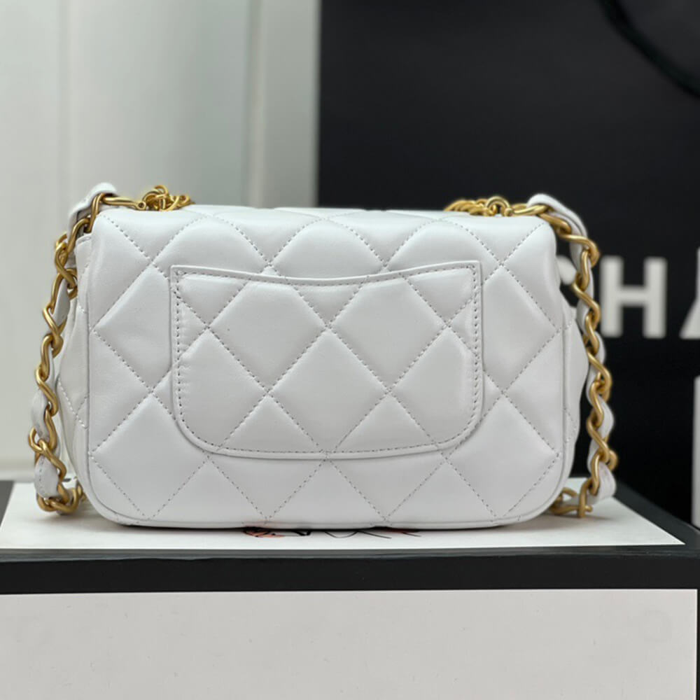 Ch*el small flap bag