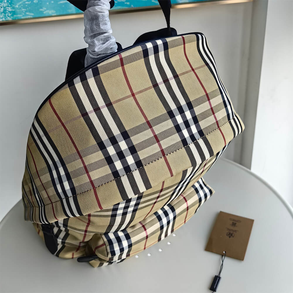 B**rry check backpack