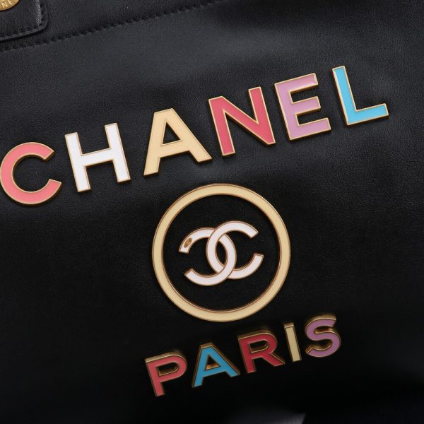Ch*el large deauville tote