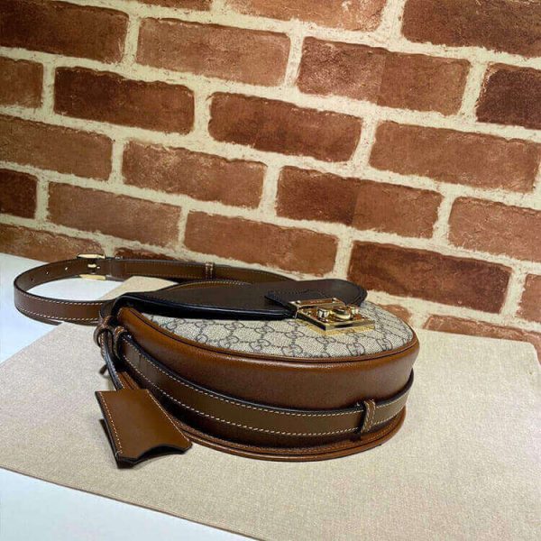 G*u*i padlock small shoulder bag