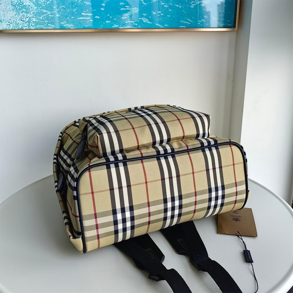 B**rry check backpack