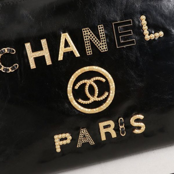 Ch*el large deauville tote
