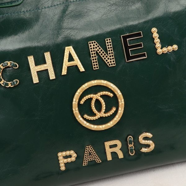 Ch*el large deauville tote