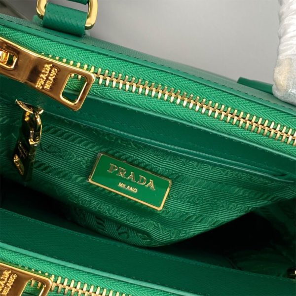 Pra*a galleria saffiano leather mini-bag