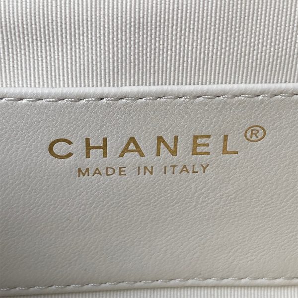 Ch*el baguette bag