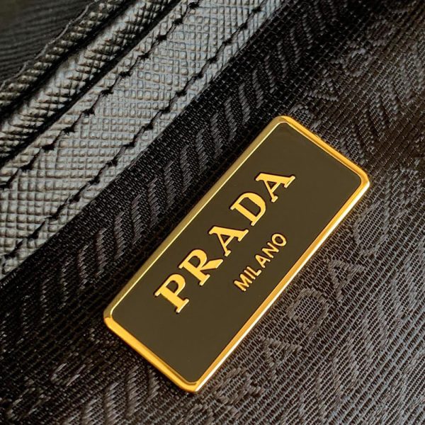 Pra*a galleria saffiano leather mini-bag