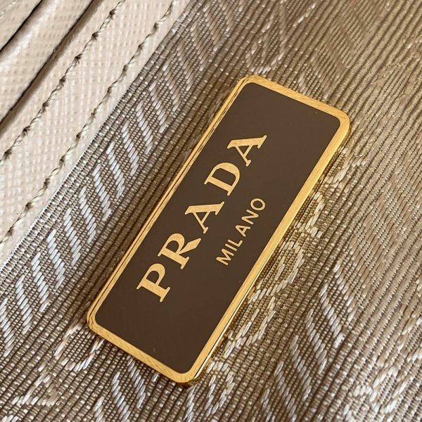 Pra*a galleria saffiano leather mini-bag