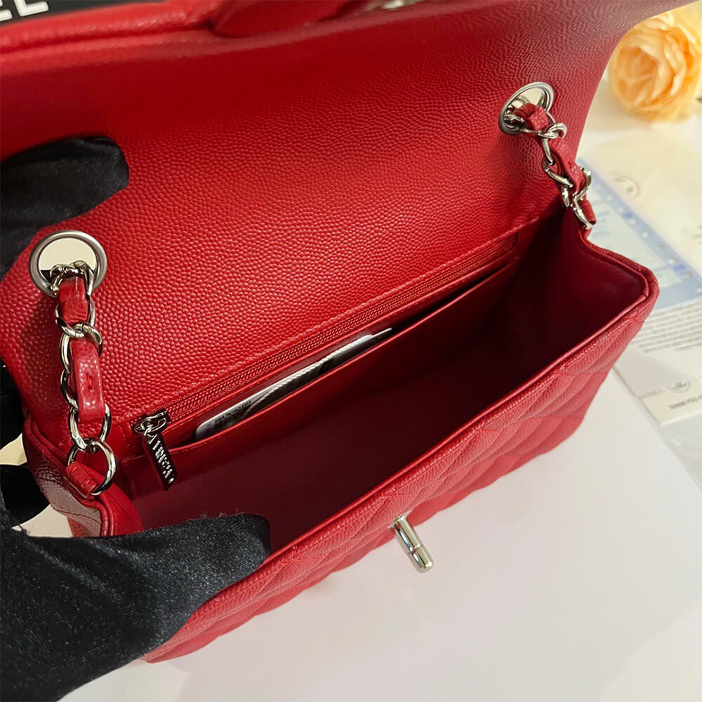 Ch*el mini flap bag