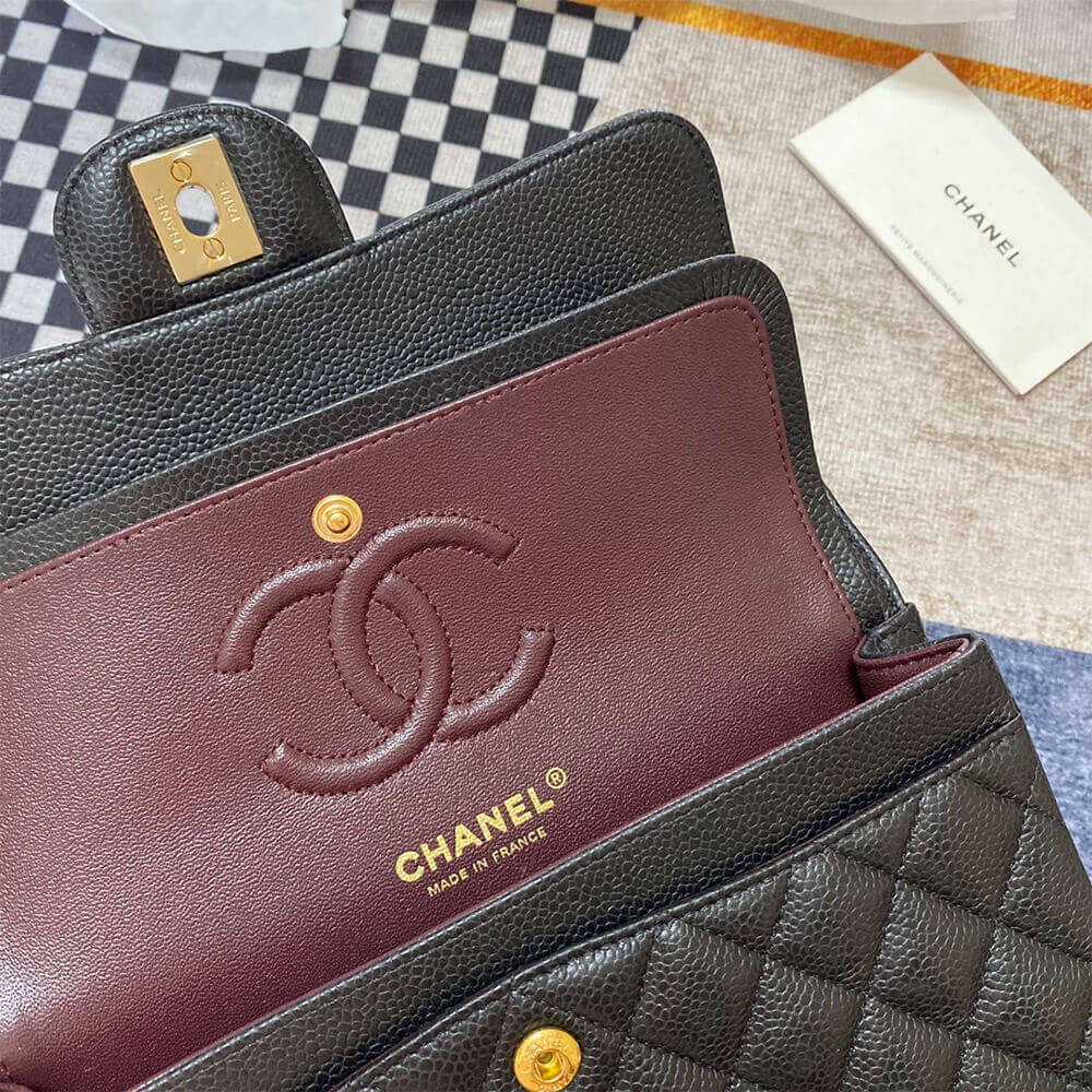 Ch*el classic flap handbag
